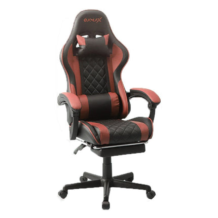 Gamax Gaming Chair Model 1-LT001L with Linkage Function Armrest & Retractable Footrest