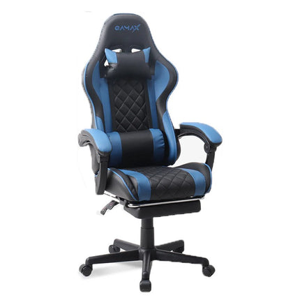 Gamax Gaming Chair Model 1-LT001L with Linkage Function Armrest & Retractable Footrest