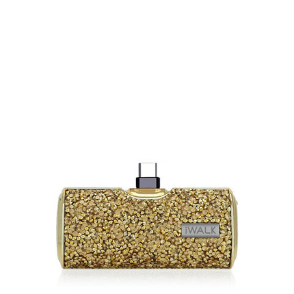 iWalk Link Me Plus Pocket Battery 4500mAh For iPhone - Diamond Gold