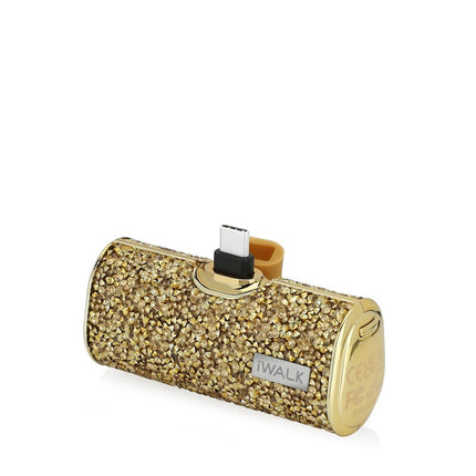 iWalk Link Me Plus Pocket Battery 4500mAh For iPhone - Diamond Gold