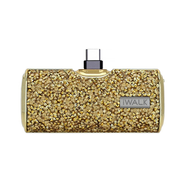 iWalk Link Me Plus Pocket Battery 4500mAh For iPhone - Diamond Gold
