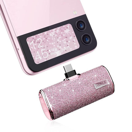 iWalk USB C Portable Charger, 4500mAh Ultra-Compact Small Power Bank