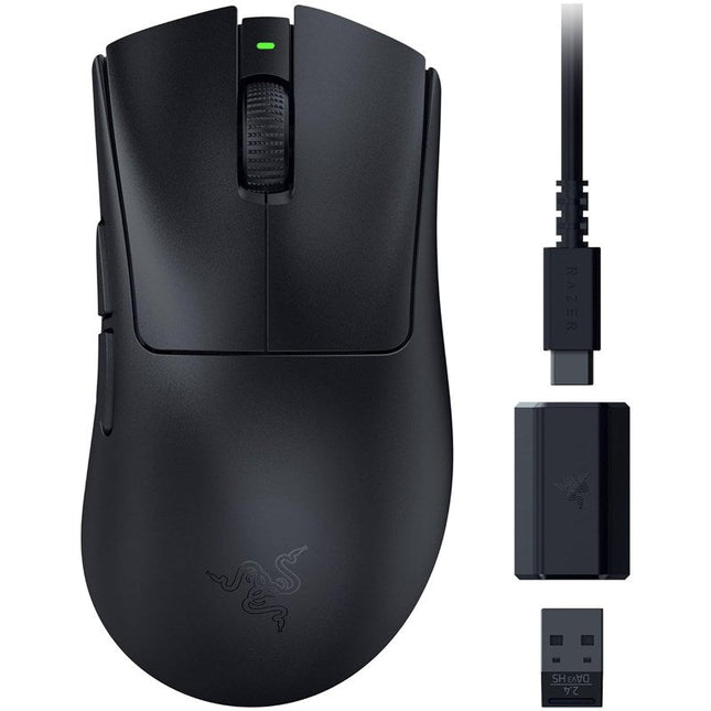 Razer DeathAdder V3 HyperSpeed Ultra-lightweight Wireless Ergonomic Esports Gaming Mouse - Black