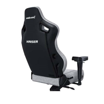 Andaseat Kaiser 4 Large Fabric Gaming Chair - Grey Fabric