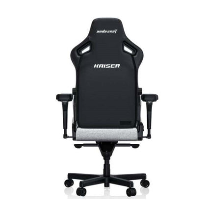 Andaseat Kaiser 4 Large Fabric Gaming Chair - Grey Fabric