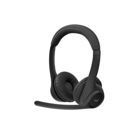 Logitech Zone 300 Wireless Bluetooth Headset With Noise-Canceling Mic - Midnight Black