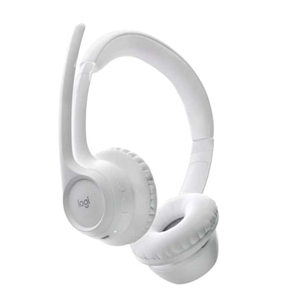 Logitech Zone 300 Wireless Bluetooth Headset With Noise-Canceling Mic - Off White