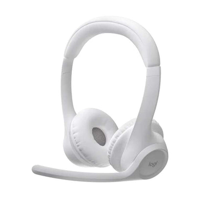 Logitech Zone 300 Wireless Bluetooth Headset With Noise-Canceling Mic - Off White