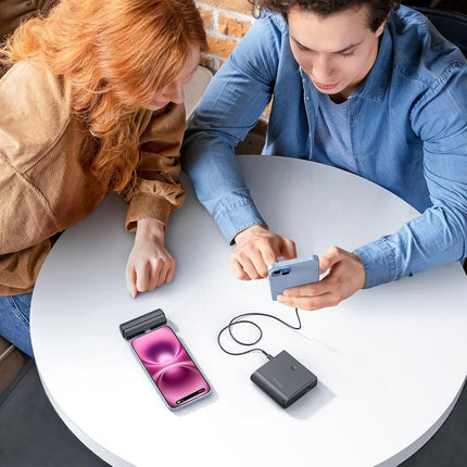 iWalk Small Portable Charger 13500mAh, USB-C Power Bank with Charging Case Type-C
