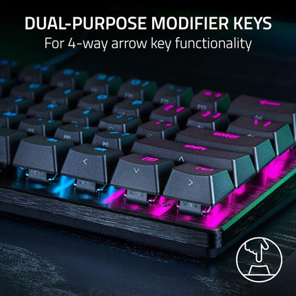 Razer Huntsman V3 Pro Mini 60% Wired RGB Analog Optical Esports Gaming Keyboard (US Layout) - Black