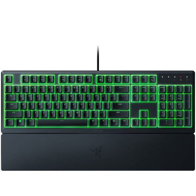 Razer Ornata V3 X Low-profile Membrane Wired RGB Gaming Keyboard (US Layout) - Black