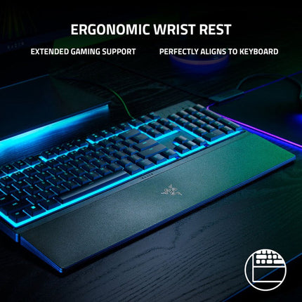 Razer Ornata V3 X Low-profile Membrane Wired RGB Gaming Keyboard (US Layout) - Black