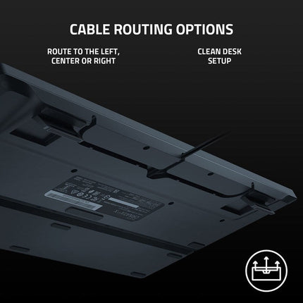 Razer Ornata V3 X Low-profile Membrane Wired RGB Gaming Keyboard (US Layout) - Black
