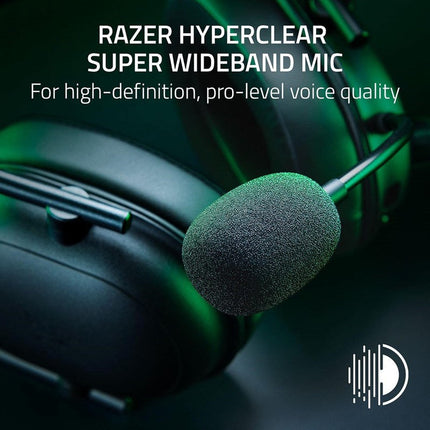 Razer BlackShark V2 HyperSpeed Wireless Ultra-Lightweight Esports Gaming Headset - Black