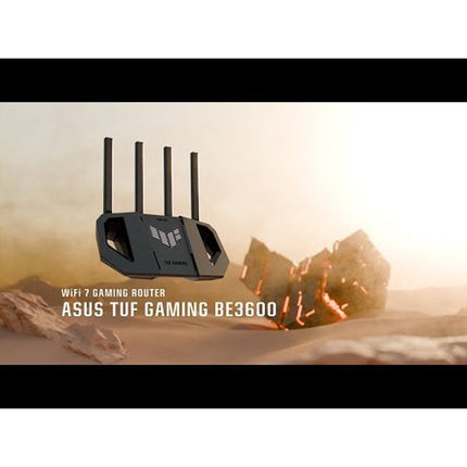 Asus TUF Gaming BE3600 Dual Band Wi-Fi 7 Gaming Router - Black