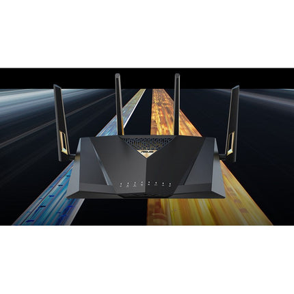 Asus RT-BE88U Dual-band Wi-Fi 7 AiMesh Extendable Performance Router 4K-QAM - Black