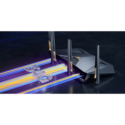 Asus RT-BE88U Dual-band Wi-Fi 7 AiMesh Extendable Performance Router 4K-QAM - Black