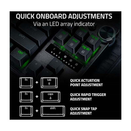 Razer Huntsman V3 Pro Tenkeyless Analog Optical Switches Esports Gaming Keyboard (US Layout)