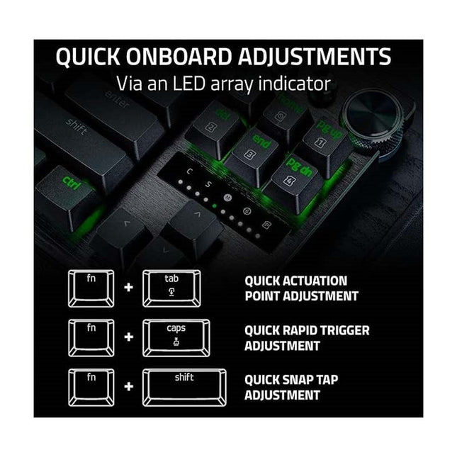Razer Huntsman V3 Pro Tenkeyless Analog Optical Switches Esports Gaming Keyboard (US Layout)