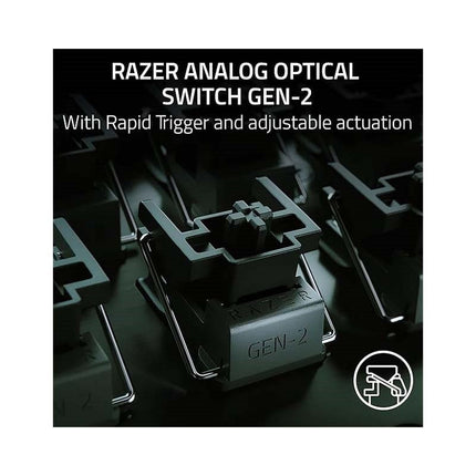Razer Huntsman V3 Pro Tenkeyless Analog Optical Switches Esports Gaming Keyboard (US Layout)