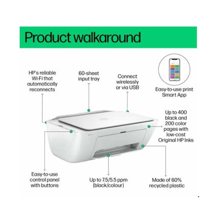 HP DeskJet Ink Advantage 2875 All-In-One Printer