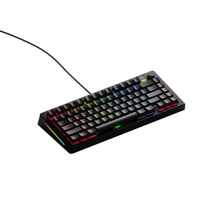 Glorious GMMK 3 75% Prebuilt Wired Mechanical Gaming Keyboard - Black (Arabic Layout)