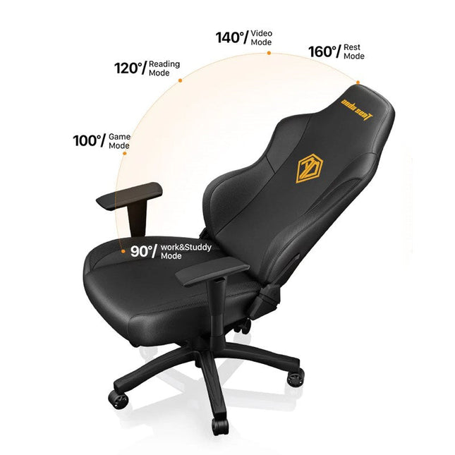 Anda Seat Phantom 3 Gaming Chair Large - Black