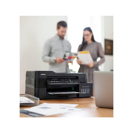 Brother Wireless All In One Ink Tank Printer, Automatic 2 Sided Features, Mobile & Cloud Print And Scan, High Yield Ink Bottles
