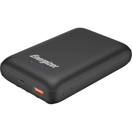 Energizer Ultimate 10000mAh Wireless Power Bank, 18W, with Suction Cup, Triple Output, with Power Delivery USB-C Output, Dual Input - Black