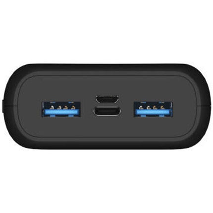 Energizer Ultimate 20000mAh Power Bank, 22.5W, Triple Output, with Power Delivery 20W USB-C Output and Fast Charge, Dual Input, LCD Indicator - Black
