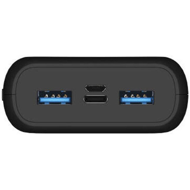 Energizer Ultimate 20000mAh Power Bank, 22.5W, Triple Output, with Power Delivery 20W USB-C Output and Fast Charge, Dual Input, LCD Indicator - Black