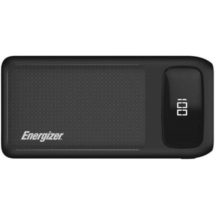 Energizer Ultimate 20000mAh Power Bank, 22.5W, Triple Output, with Power Delivery 20W USB-C Output and Fast Charge, Dual Input, LCD Indicator - Black