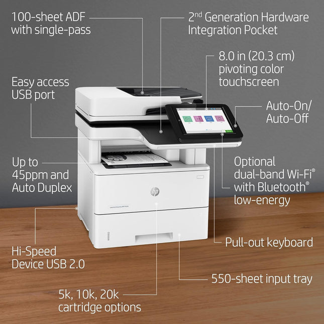 HP LaserJet EnterPrise 528dn Printer