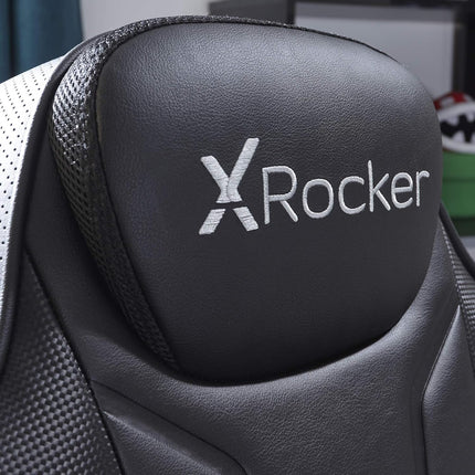 X-Rocker Monsoon RGB 4.1 Stereo Audio Gaming Chair with Vibrant LED