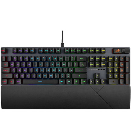 Asus ROG Strix Scope II RX Wired RGB Optical Gaming Keyboard (ROG RX Red Switch) (Arabic Layout) - Black