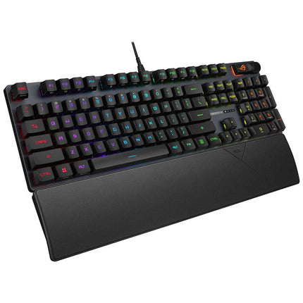 Asus ROG Strix Scope II RX Wired RGB Optical Gaming Keyboard (ROG RX Red Switch) (Arabic Layout) - Black