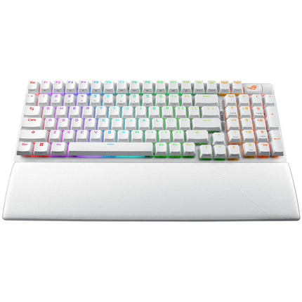 Asus ROG Strix Scope II 96 Wireless RGB Mechanical Gaming Keyboard (ROG NX Snow Switch) (Arabic Layout) - White