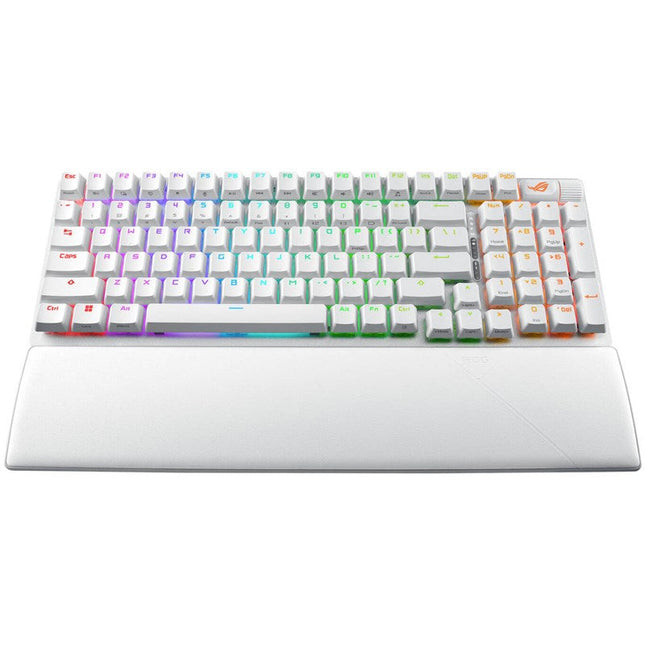 Asus ROG Strix Scope II 96 Wireless RGB Mechanical Gaming Keyboard (ROG NX Snow Switch) (Arabic Layout) - White