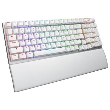 Asus ROG Strix Scope II 96 Wireless RGB Mechanical Gaming Keyboard (ROG NX Snow Switch) (Arabic Layout) - White