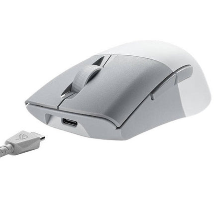 Asus ROG Keris Wireless AimPoint RGB Gaming Mouse - White