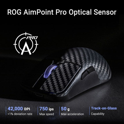 Asus ROG Harpe Ace Extreme Wireless Gaming Mouse - Black