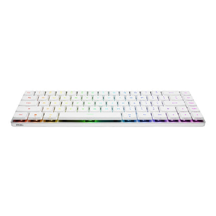 Asus ROG Falchion RX Low Profile 65% Wireless Optical Mechanical Gaming Keyboard (ROG RX Red Switches) (Arabic Layout) - White