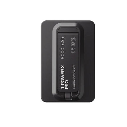 Momax 1-Power X Pro Magnetic Wireless Battery Pack (5000 mAh) with Stand and Built-in USB-C Cable