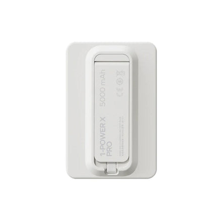 Momax 1-Power X Pro Magnetic Wireless Battery Pack (5000 mAh) with Stand and Built-in USB-C Cable