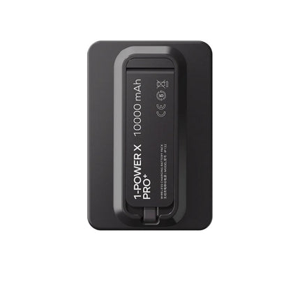 Momax 1-Power X Pro + Magnetic Wireless Battery Pack (10000mAh) with Stand and Built-in USB-C Cable