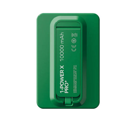 Momax 1-Power X Pro + Magnetic Wireless Battery Pack (10000mAh) with Stand and Built-in USB-C Cable