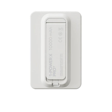 Momax 1-Power X Pro + Magnetic Wireless Battery Pack (10000mAh) with Stand and Built-in USB-C Cable
