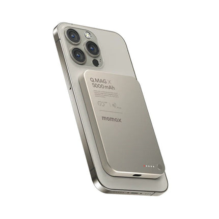 Momax Q.Mag X 5000mAh Wireless Charging Battery Pack