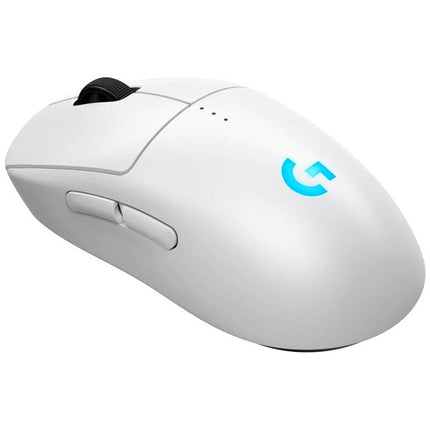 Logitech PRO 2 LIGHTSPEED Wireless Ambidextrous Gaming Mouse - White