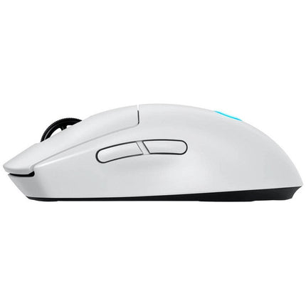 Logitech PRO 2 LIGHTSPEED Wireless Ambidextrous Gaming Mouse - White
